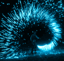 Gif animé feux d'artifices 84